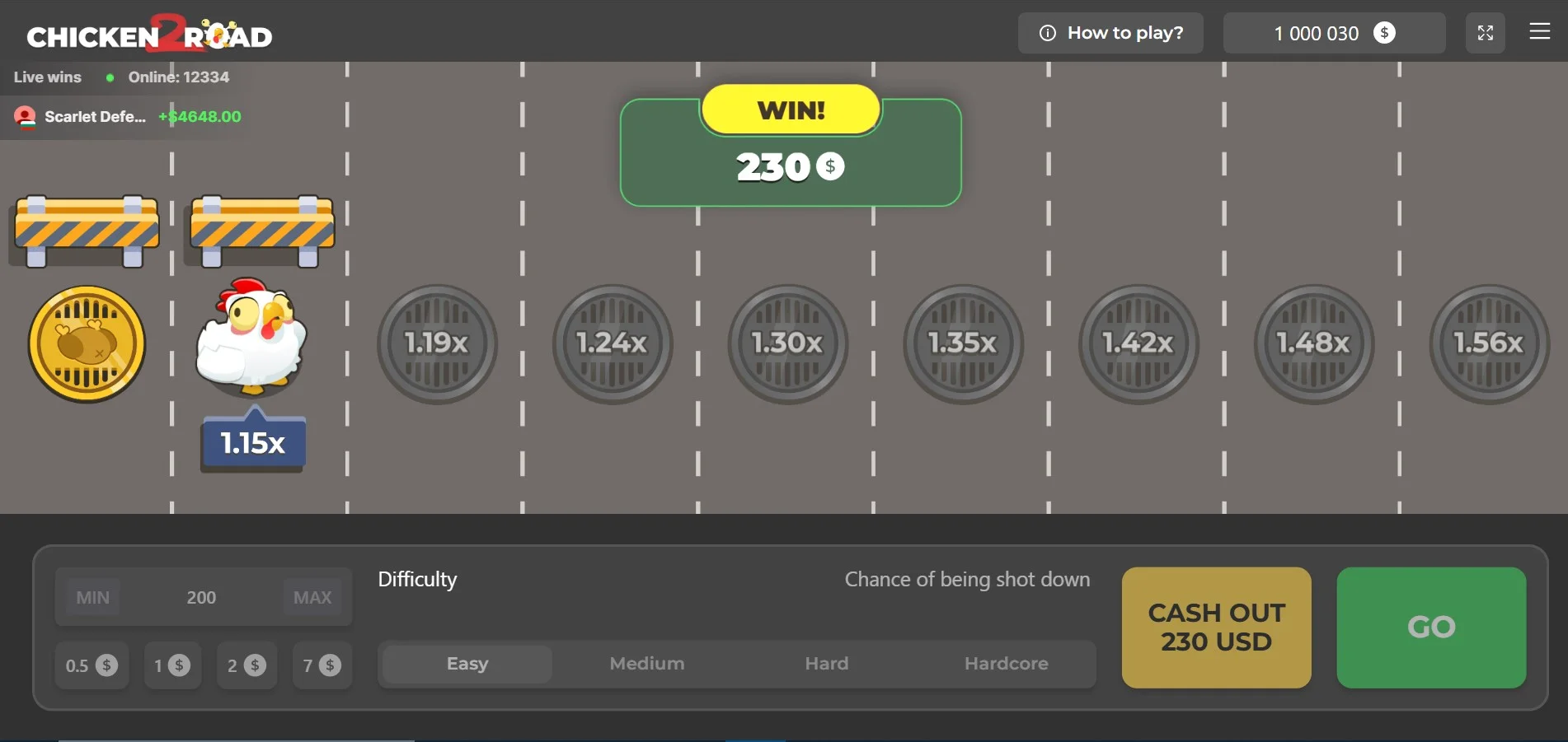 Big Win Screen Capture